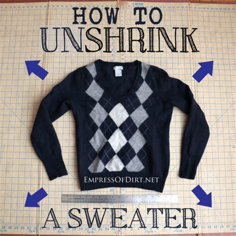 Check out our tips on how to shrink a sweater. 12 Hacks for Bathroom Items You Already Have