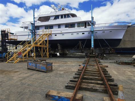 Sea Breeze Iii Gets Ready For Re Launch At Oceania Marine Shipyards
