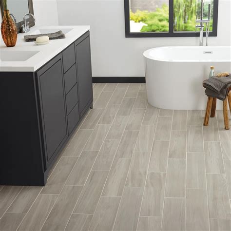 Daltile EverMore Linen Wood In X In Porcelain Floor And Wall Tile Sq Ft