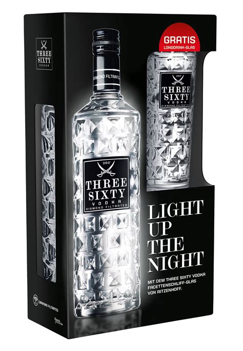News „light Up The Night Three Sixty Vodka Mit 360° Kampagne
