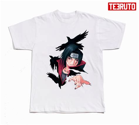 Itachi Uchiha Fan Art Naruto Character Unisex T Shirt Teeruto