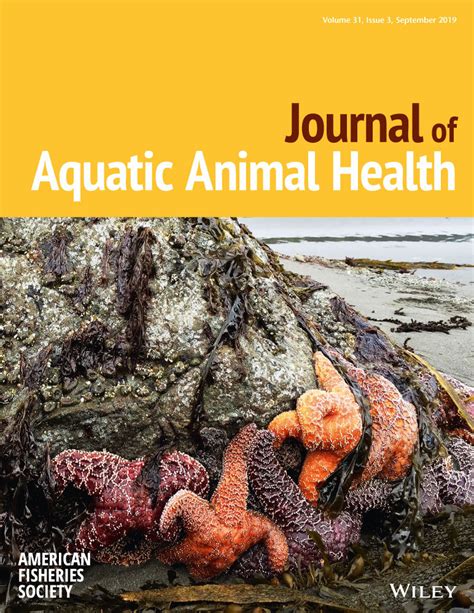 Journal Of Aquatic Animal Health Vol 31 No 3
