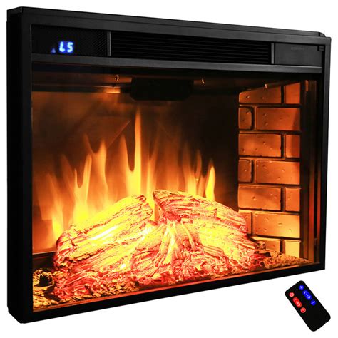 Electric fireplaces are also easier to customize than the more traditional fireplaces. Electric Fireplace Freestanding Insert - Contemporary ...