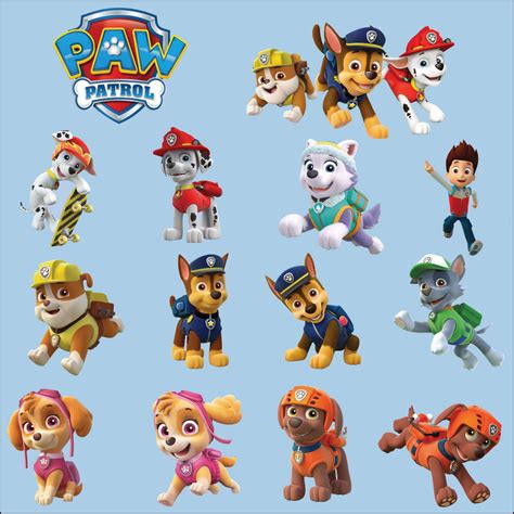 Check spelling or type a new query. Paw Patrol Themed Children Bedroom Colour Wall Stickers ...