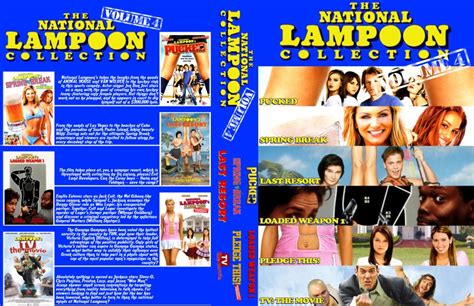The National Lampoon Collection Volume Movie Dvd Custom Covers National Lampoon Vol B