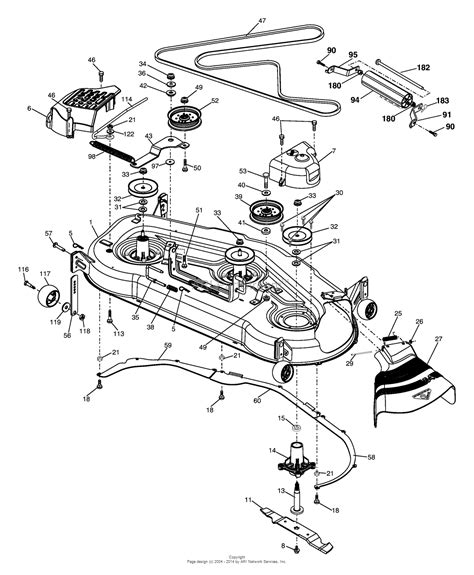Craftsman 54 Mower Deck Belt Diagram