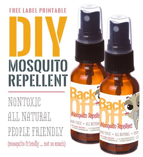 How To Make Non Toxic All Natural People Friendly Diy Mosquito