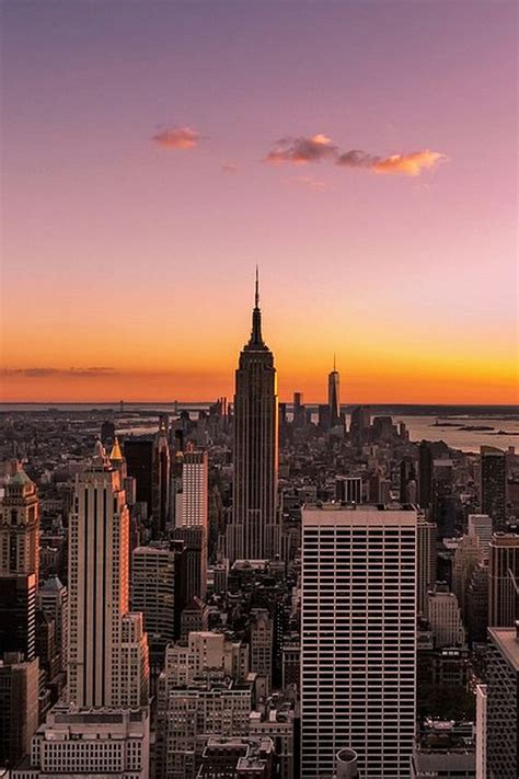 Sunsets Are Relaxing New York City Travel New York Wallpaper New