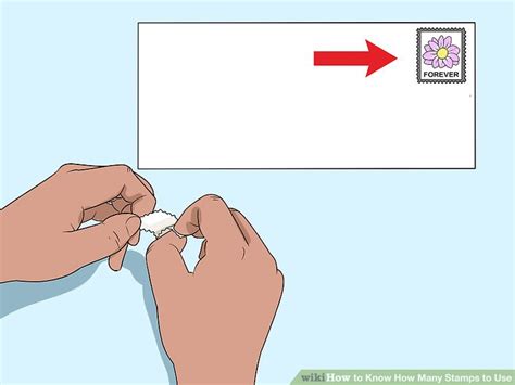 How To Know How Many Stamps To Use Steps With Pictures