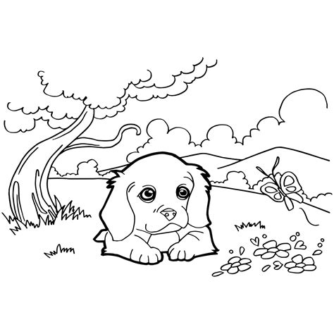 Dibujos de perros para colorear - Todo Razas De Perros