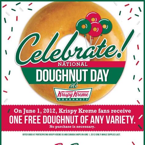 Mark Your Calendars For This Friday June 1st Its National Doughnut