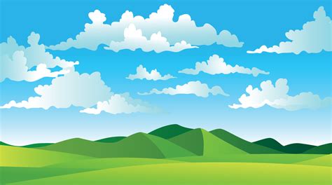 Grassland Background Vector Art Icons And Graphics For Free Download