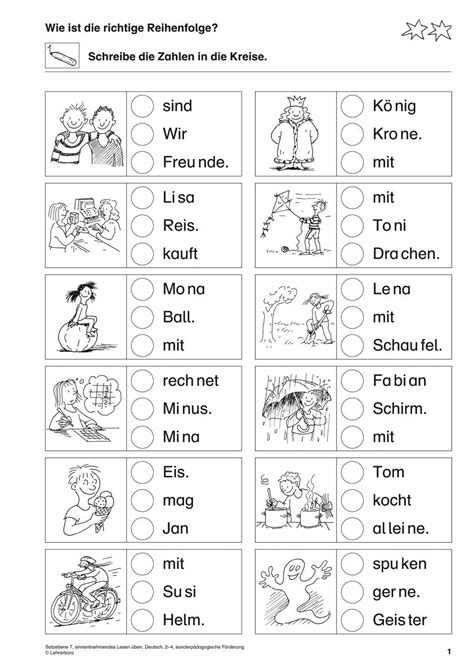 Arbeitsblätter 1 klasse kostenlos ausdrucken : Deutsch Lernen 1 Klasse Arbeitsblätter | Bigcitynights.ca with Lesen Lernen 1 Klasse ...