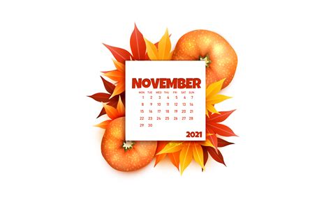 November 2021 Calendar Wallpapers Top Free November 2021 Calendar