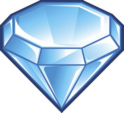 Top 60 Cartoon Of Blue Diamond Clip Art Vector Graphics And