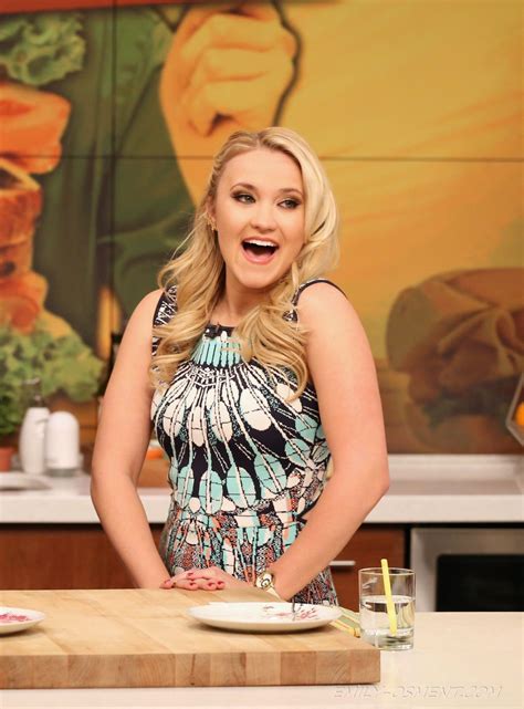 Emily Osment On The Set Of The Chew Show Hawtcelebs