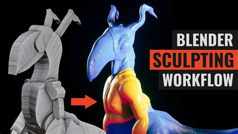 Blender Sculpting Tutorial Full Advanced Creature Creation Workflow