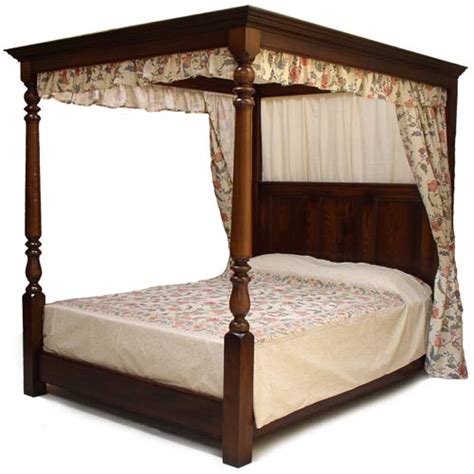Because your bedroom should feel like a palace. Ash Juniper - Open Canopy Bed
