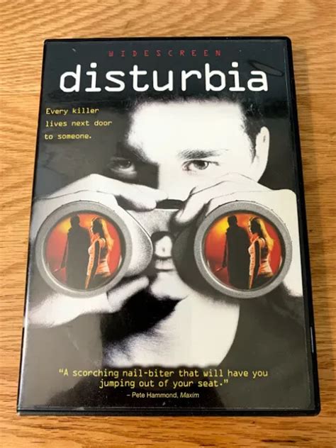Disturbia Widescreen Sensormatic Dvd Shia Labeouf Director D J
