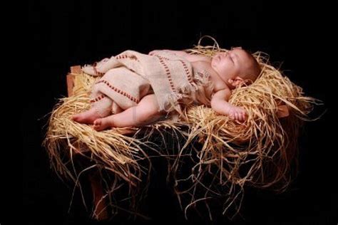 The Fullness Of Deity Dwells Babely Baby Jesus Christmas Nativity