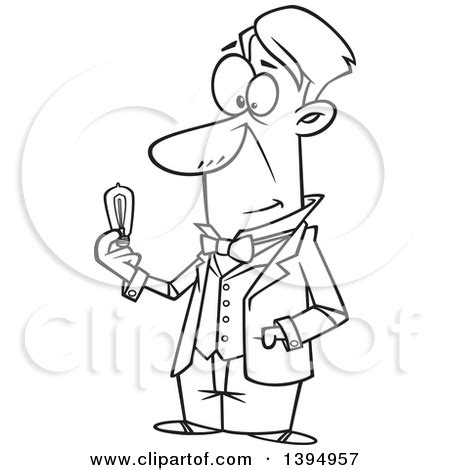 Collection of activities coloring pages for personal use. Thomas alva edison clipart 20 free Cliparts | Download ...