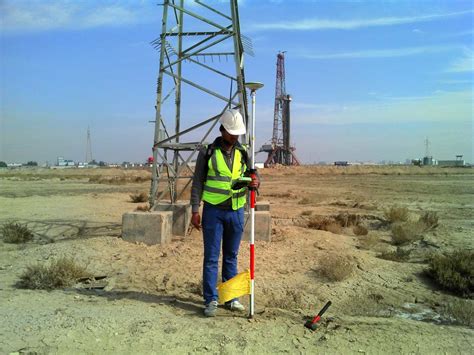 Topographic Survey For Trunk Pipeline Bin Umar Oil Field Canadian Geo