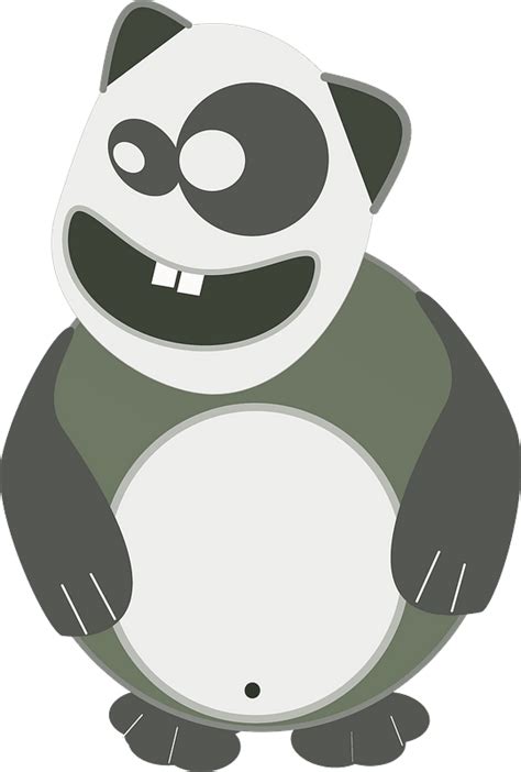 Crazy Face Panda Clipart Free Download Transparent Png Creazilla