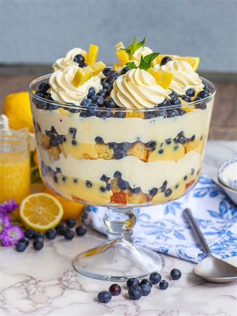 Easy Lemon Blueberry Trifle Video Tatyanas Everyday Food