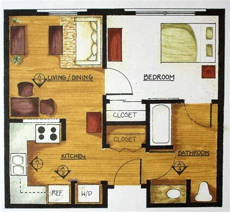 1 Bedroom House Plan Pictures Single Bedroom Small House Plans