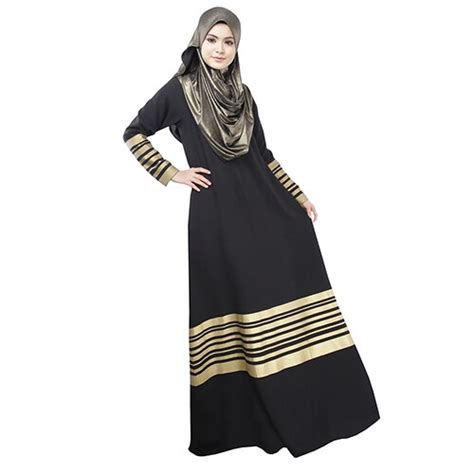 women kaftan abaya jilbab islamic muslim long sleeve maxi dress national dress in islamic