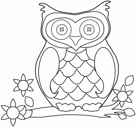 Free Printable Coloring Pages Of Owls Coloring Home