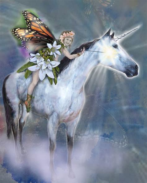 ~unicorns~ Des Fairy World Unicorn And Fairies Unicorn Images