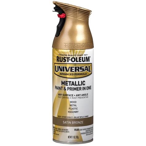 Rust Oleum Universal 11 Oz Univ Metallic Satin Bronze 6 Pack In The