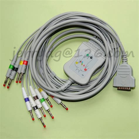 Ge Marquette Ekg Ecg Cable With Leadwires 10 Leads Compatible