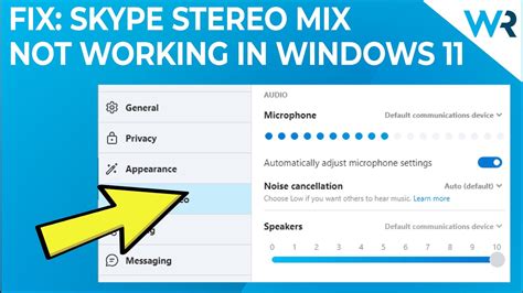 Skype Stereo Mix Not Working In Windows 11 Fix It Now Youtube