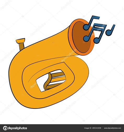 Sousaphone Instrumento De Música Vector Gráfico Vectorial © Jemastock