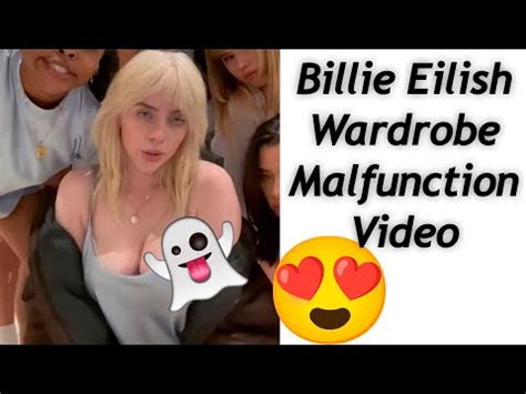 Billie Eilish Shares Wardrobe Malfunction Footage From Lost Cause Video On Tiktok Youtube