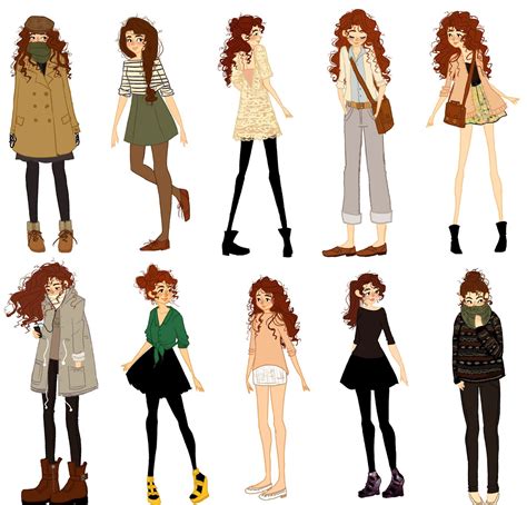 What I Wore Vii By Brusierkee On Deviantart Character Design Girl