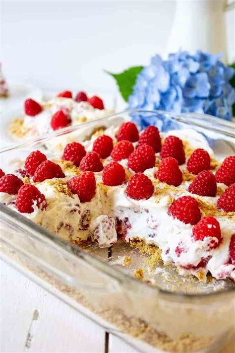 30 Delicious And Easy No Bake Summer Desserts No Bake Summer Desserts Desserts Raspberry