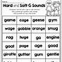 Hard And Soft G Worksheets