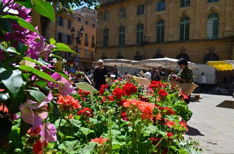 Aix En Provence Flower Market Philip Haslett Flickr