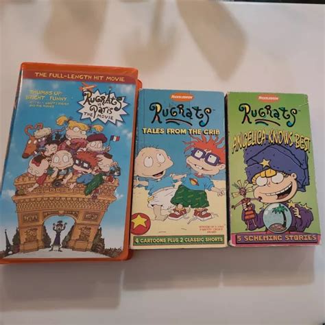 Vintage Nickelodeon Rugrats Vhs Lot Of Angelica Knows Best Angelina My Xxx Hot Girl