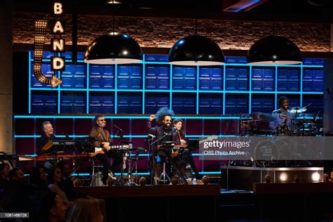Reggie Watts And Karen The Late Late Show Band With Members Steve News Photo Getty Images