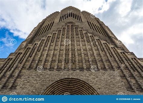 Grundtvigs Church In Bispebjerg Copenhagen Denmark Editorial Stock