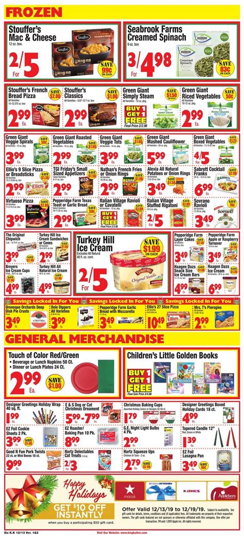 King Kullen Christmas Ad 2019 Current Weekly Ad 1213 12192019 6