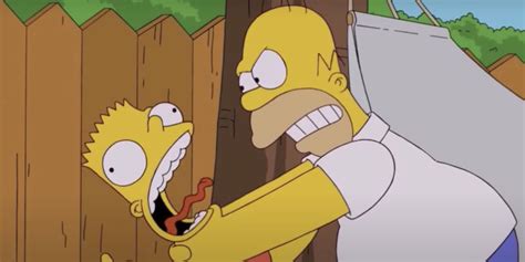 The Simpsons Homer Strangling Bart Promise Means Season 35 Has Already