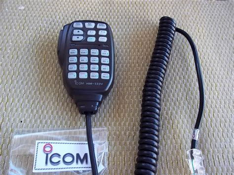 Icom - Microfone Hm-133 Radio Hf Px Ñ Yaesu Kenwood Oferta | Mercado Livre