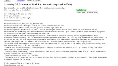 Craigslist Dude Wants Hot Roommategf Who Will Follow Insane Demands