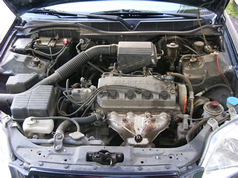 2000 Honda Civic Ex Engine Bay Honda Civic