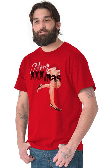 Merry Xxxmas Funny Shirt Cool T Sexy Christmas Santa Claus T Shirt